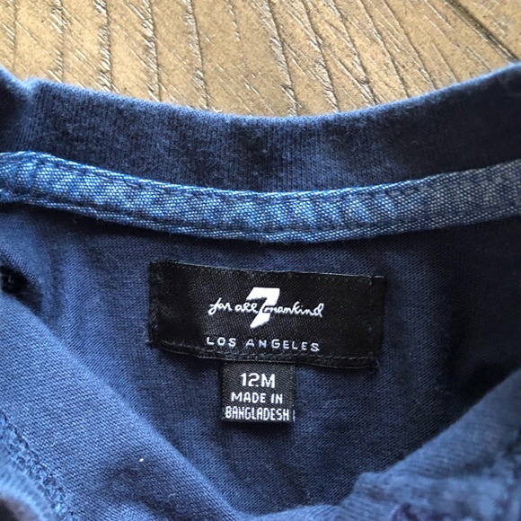 7 for all mankind T-shirt - Picture 3 of 4